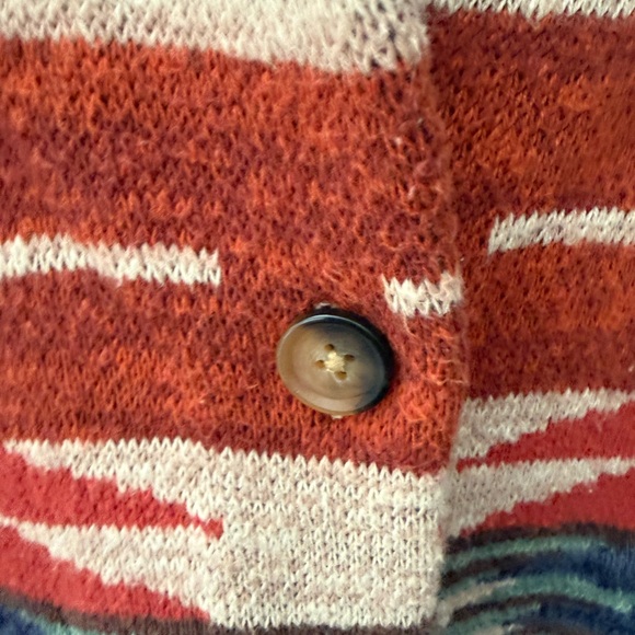 Lucky Brand Multicolor Aztec Cardigan - Picture 3 of 6
